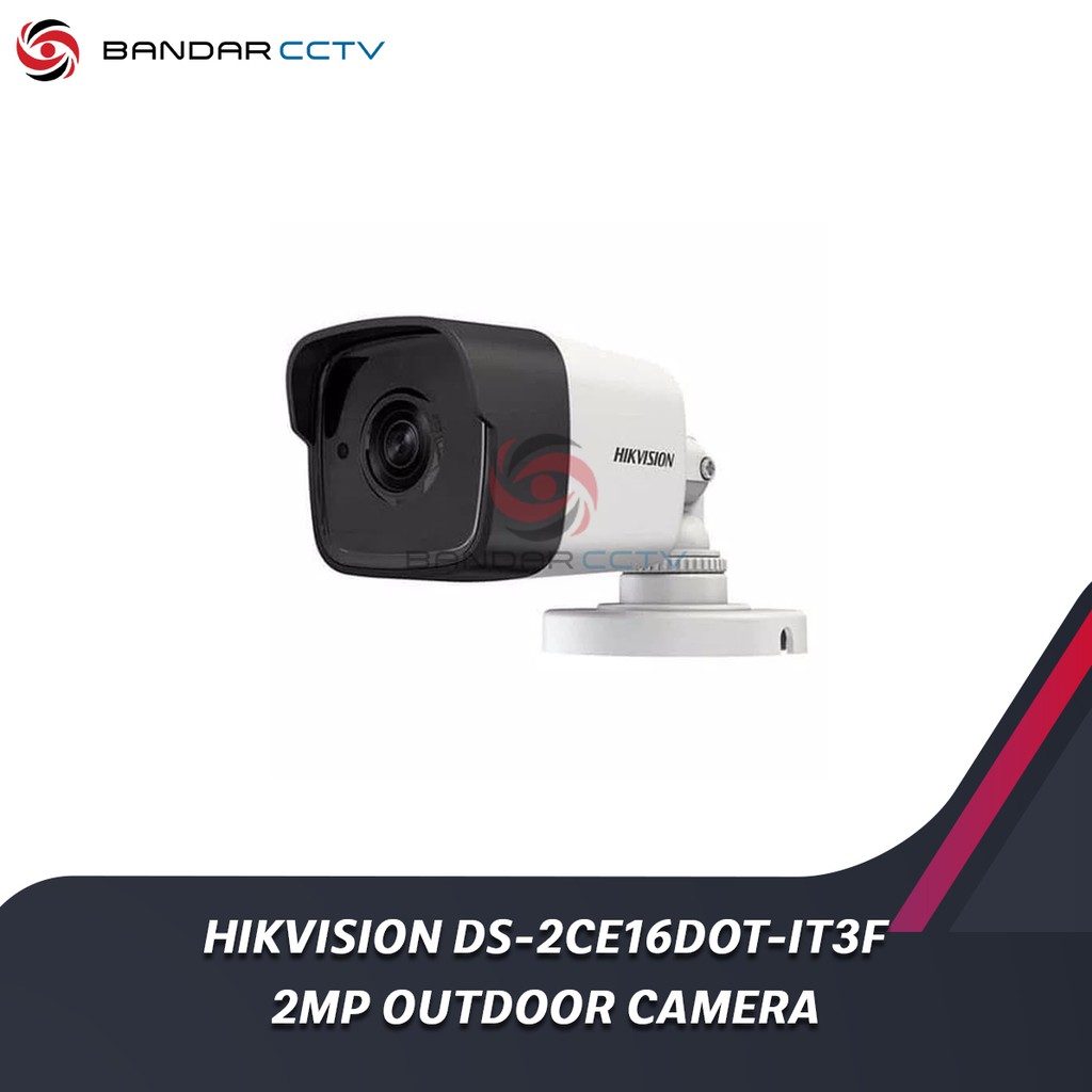 HIKVISION 2MP OUTDOOR CAMERA DS-2CE16DOT-IT3F