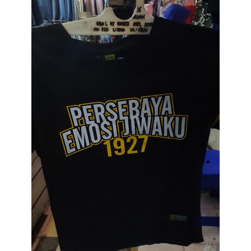 KAOS TSHIRT PERSEBAYA EMOSI JIWAKU 1927