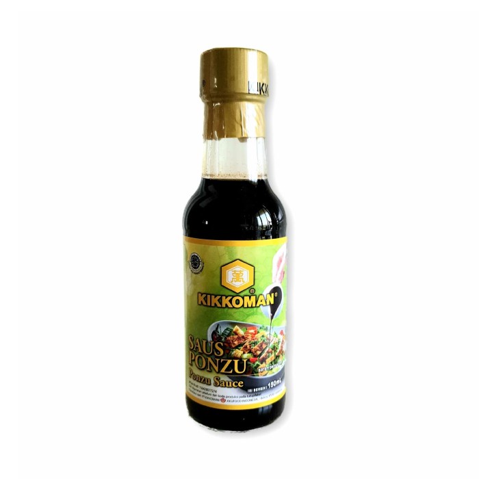 

vs2011bd Kikkoman Ponzu Sauce Halal 150 Ml ( Saus Dipping Shabu2) Fsfs201