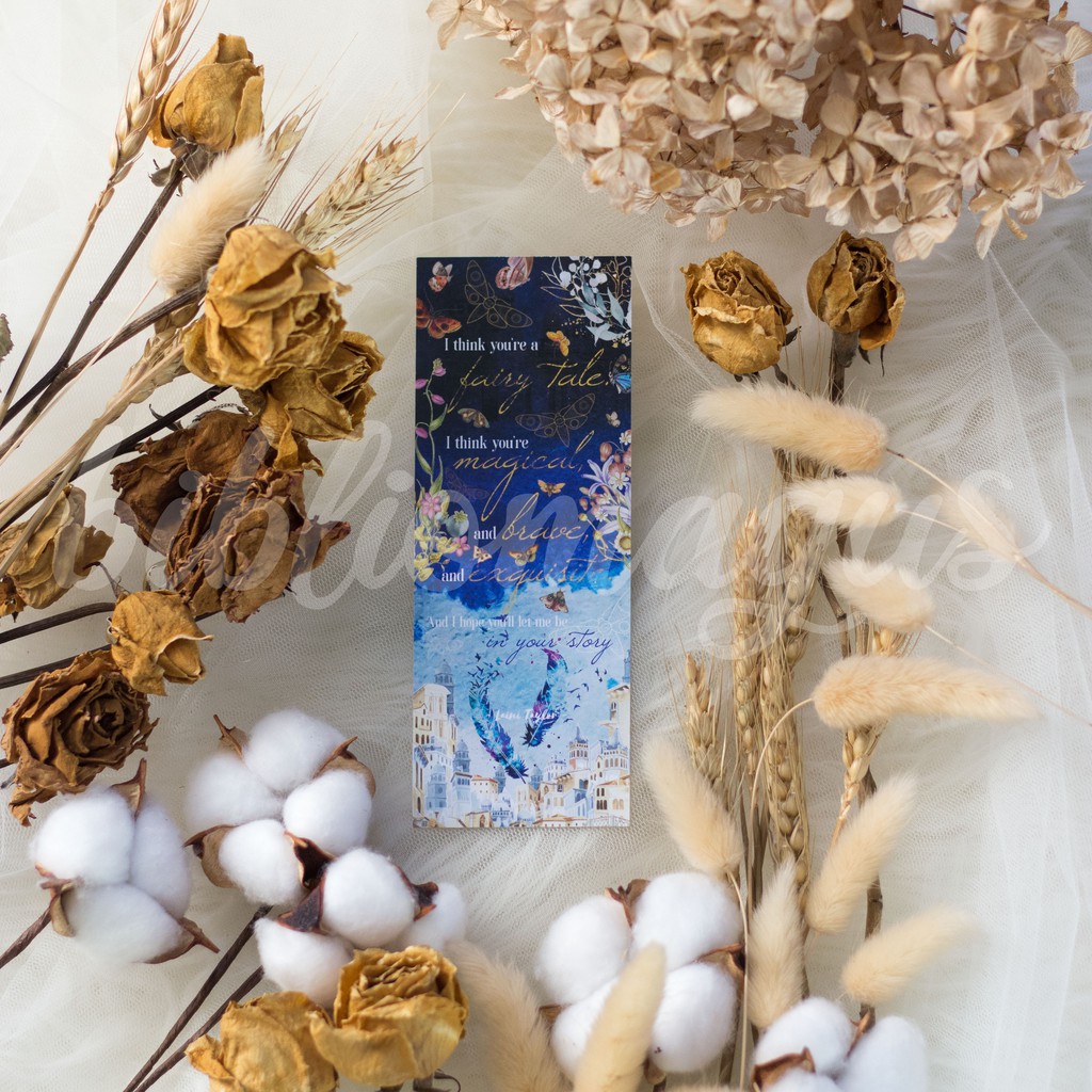 

I think you're a fairy tale bookmark - Strange The Dreamer (Laini Taylor)