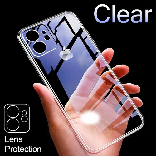 Clear Case IPHONE 6 6s 7 8 SE 2 3 X XS XR MAX 11 12 13 14 PRO MAX MINI Camera Protection Casing Saru