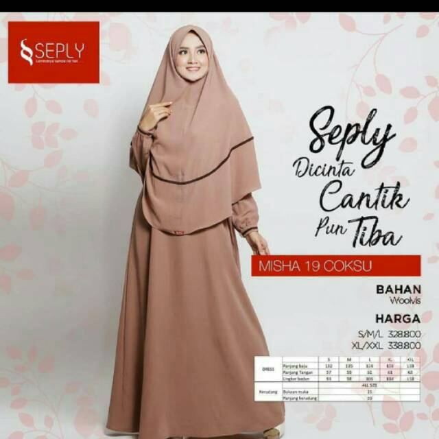 Gamis rauna dan rahnem (branded)