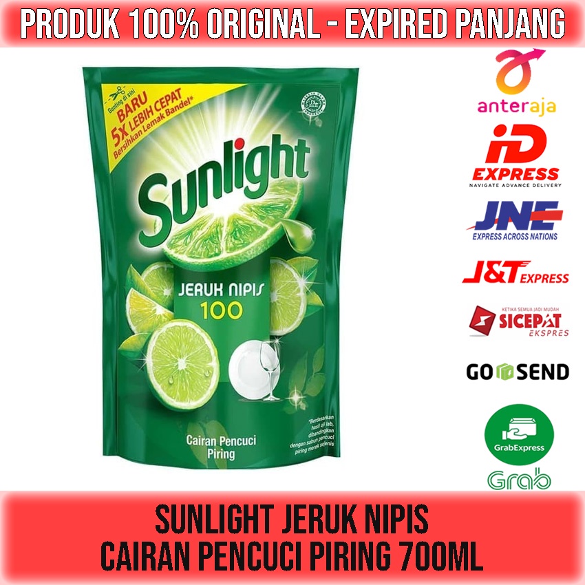 SUNLIGHT SABUN CUCI PIRING JERUK NIPIS 700ml