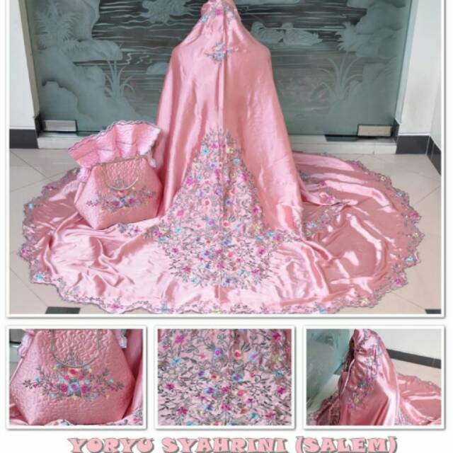 Mukena velvet syahrini