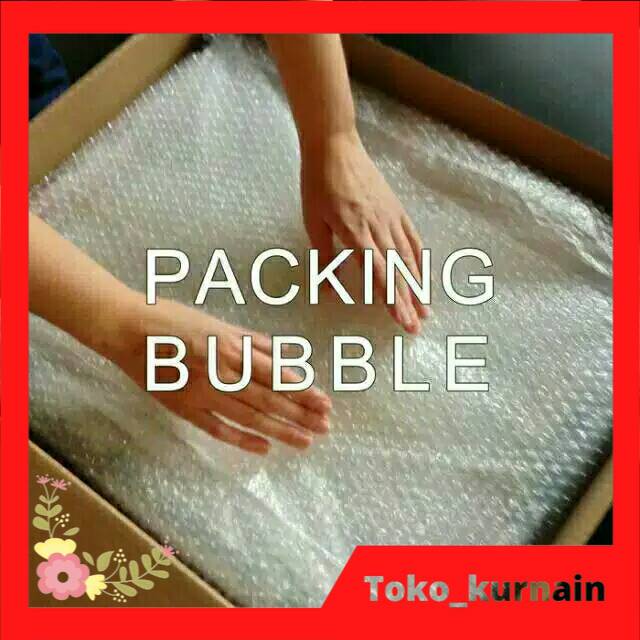 

Packing Tambahan Bubble Warp Dan Kardus