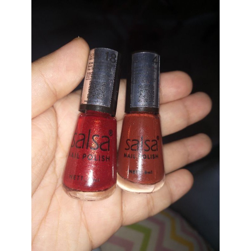 KUTEK SALSA NAIL POLISH 6ML SERIES CANTIK / PEWARNA KUKU