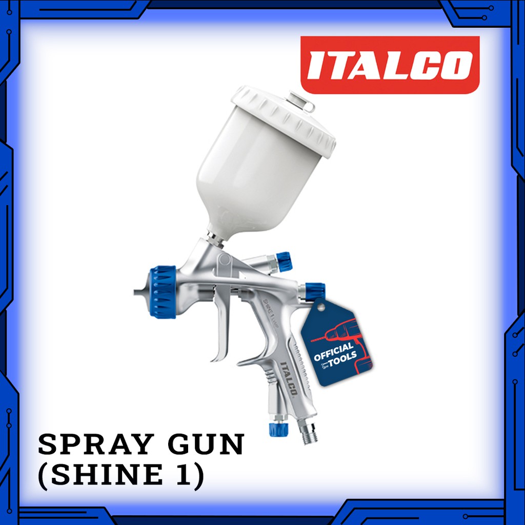 Spray Gun 1.3mm LVMP ITALCO SHINE-1 Pneumatic Professional Shine1