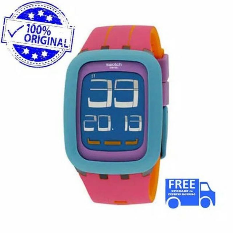Original. Jam Tangan Swatch Surs103 Touch Unisex
