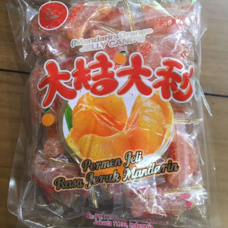 Jual Jelly Jeruk Mandarin Orange Jelly Candy Permen Jelly Jeruk Mandarin 500gr Shopee 1958