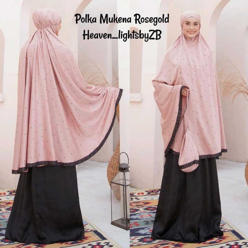Polka Mukena by Heaven Ligths ZB, Zerina Banu