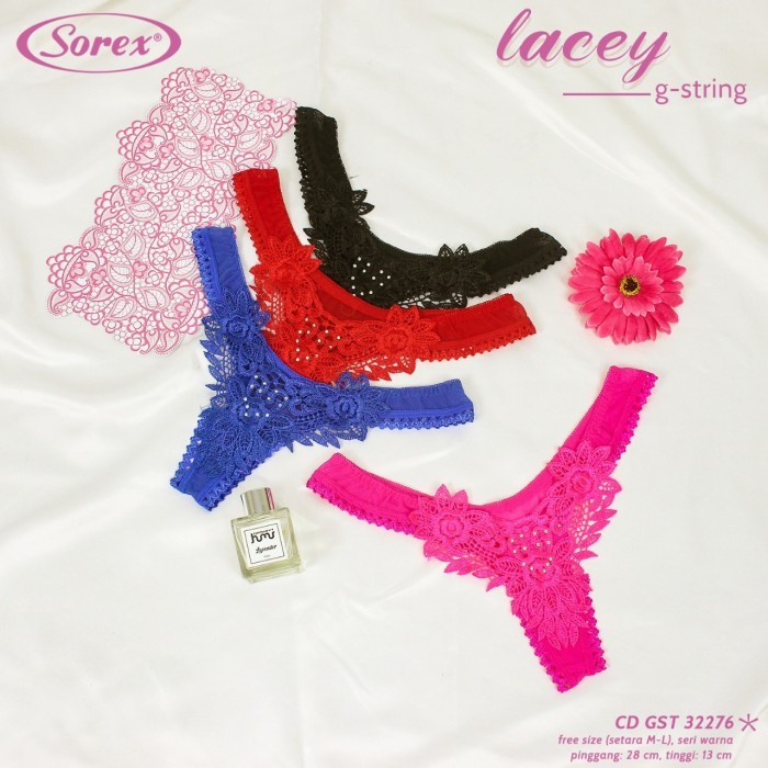 Celana dalam wanita G String Sorex - 32275, RANDOM