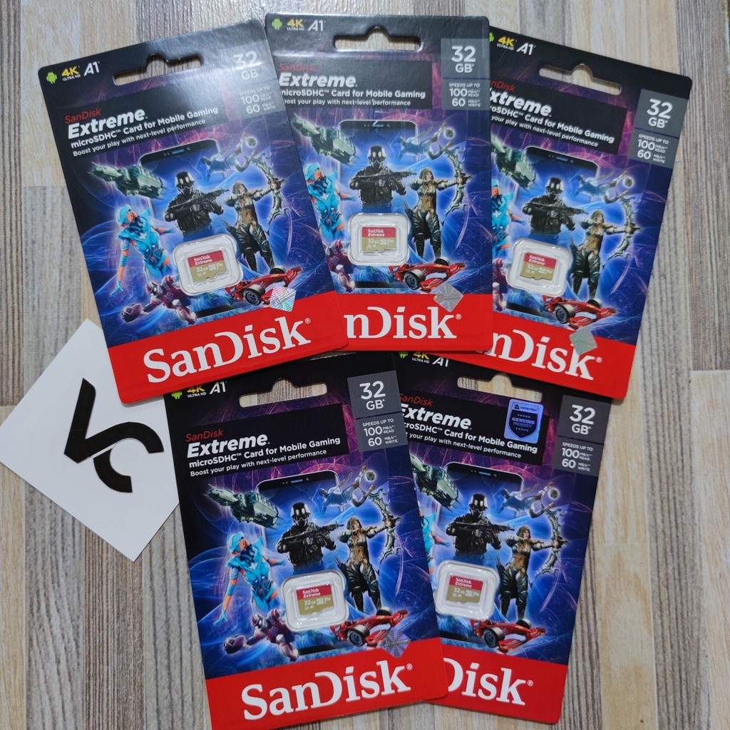 MicroSD SanDisk Extreme 32GB 64GB 128GB 256GB 4K V30 U3 A1 A2 Memory Card Micro SD Kartu Memori