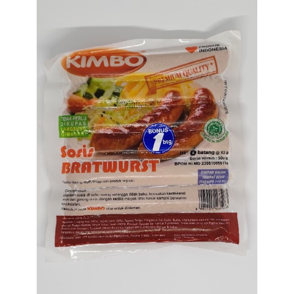 

Kimbo Sosis Jumbo Original 500gr