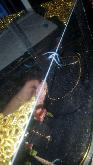 Kotak Perhiasan Cincin Kalung Gelang Jam Tangan Alas Frame Tutup Mika Seserahan Hantaran Pernikahan