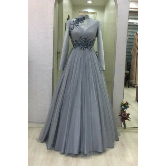 gaun tile/gaun turki/gaun penikahan / gaun pengantin/gaun bridesmaid
