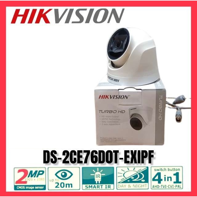 PAKET CCTV HIKVISION TURBO HD 2MP 1080P 4 KAMERA SIAP PASANG