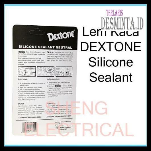 

Tyegtrs- Lem Kaca Lem Aquarium Dextone Silicone Rubber Sealant R676Ydt8-