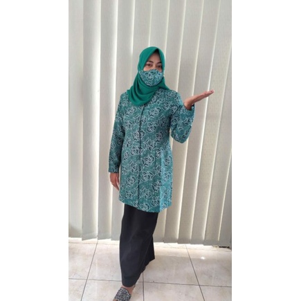 Baju Batik PKK Tunik seragam batik Pkk Tunik termurah terlaris