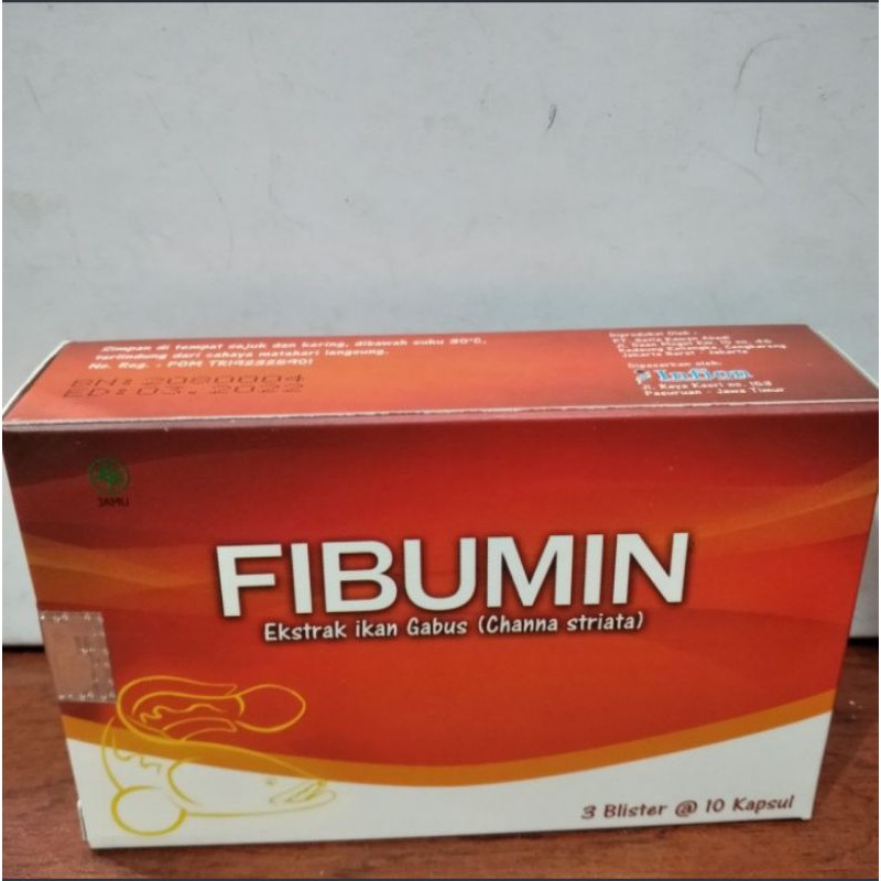 

FIBUMIN EKSTRAK IKAN GABUS 500mg kapsul