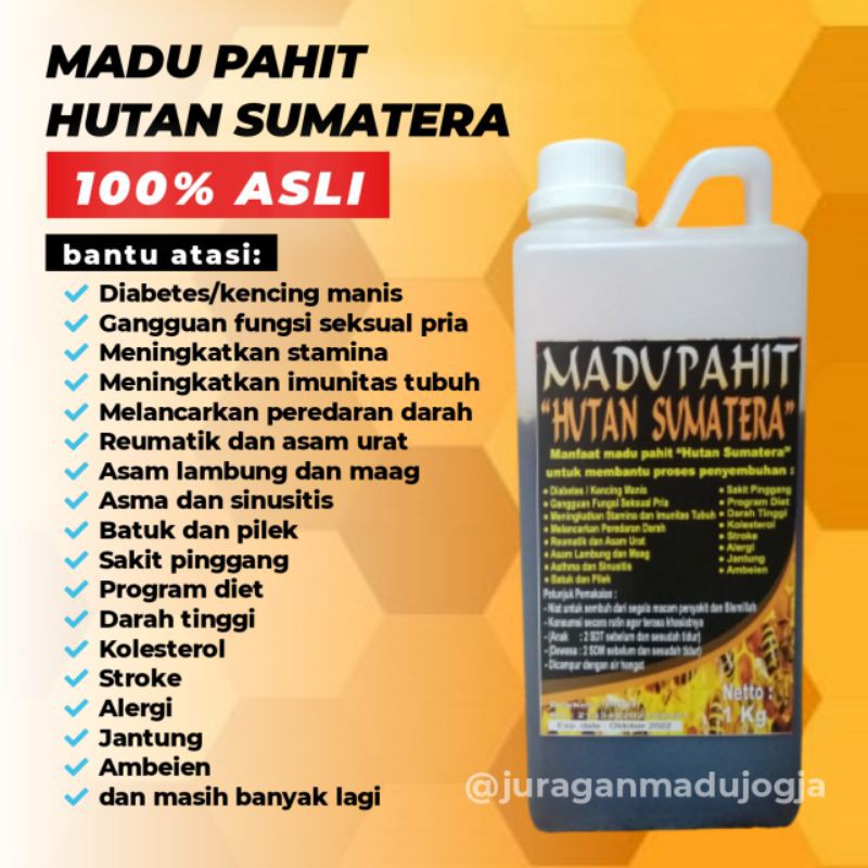 

Madu Pahit Hutan Sumatera, Solusi Sehat Anda Sekeluarga