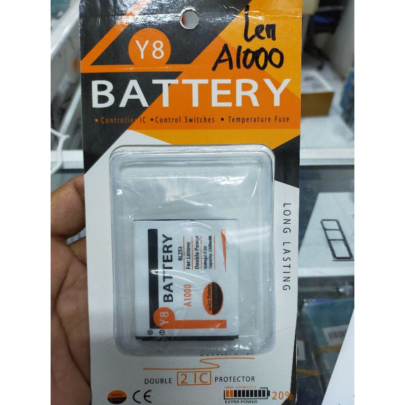 Baterai / Battery BL 253 / Baterai a1000 / A2010 Double power