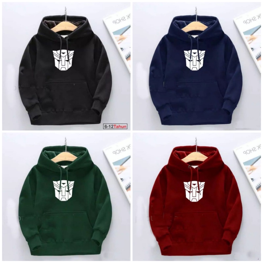 Sweater anak cewek cowok TRANSFORMERS