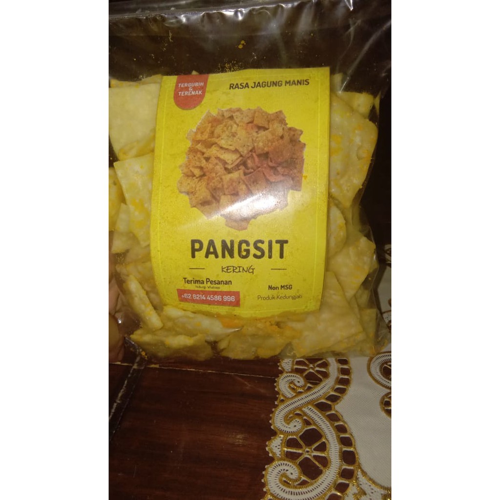 Pangsit kering jagung