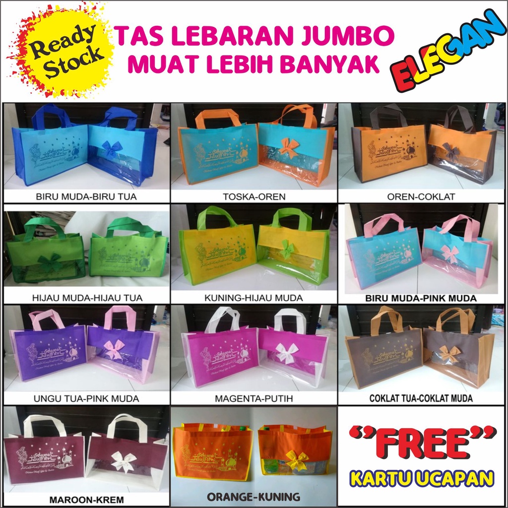 

TAS PARCEL LEBARAN IDUL FITRI | READY STOCK / TAS BINGKISAN LEBARAN