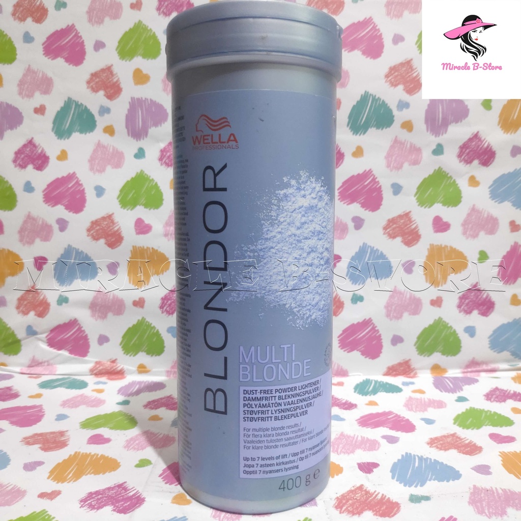 WELLA Blondor Bleaching powder 400GR / WELLA Bleaching Pewarna Rambut 400GR