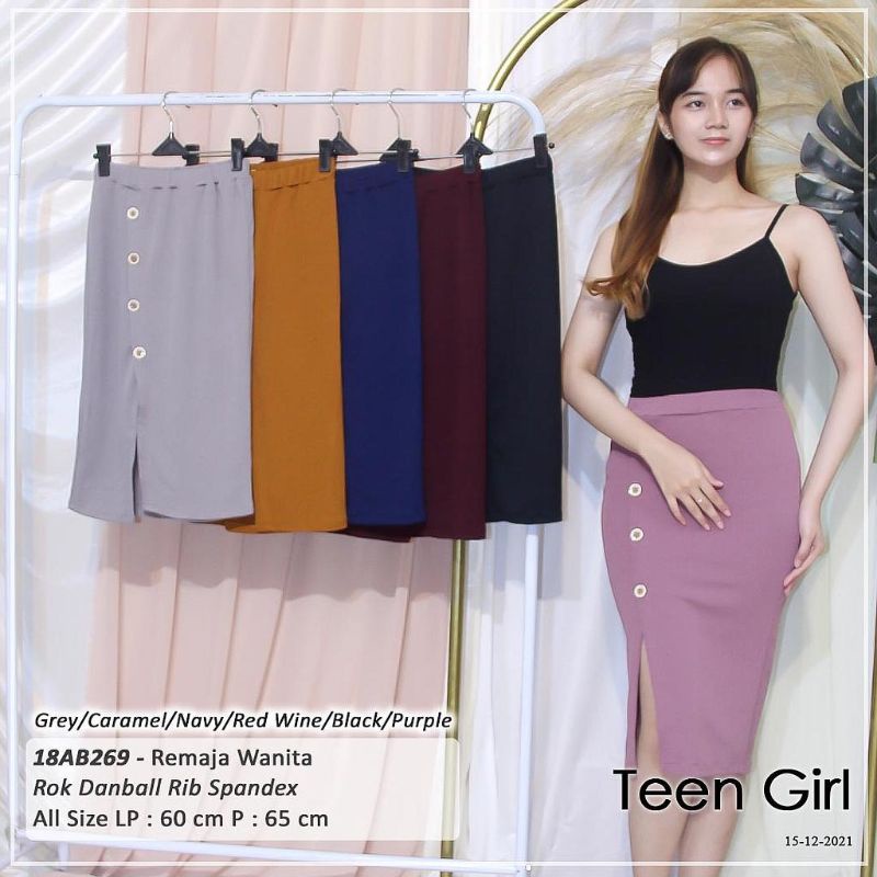 Rok Danball Rib Spandex