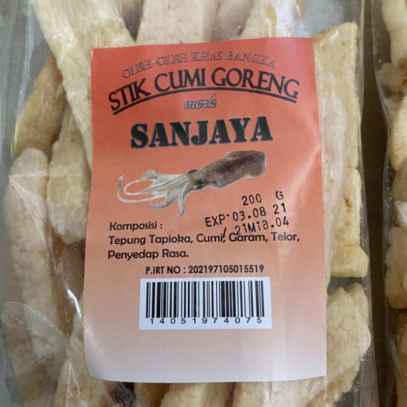 

Yang Lagi Viral Kemplang Goreng Stick Bangka Udang dan Cumi Cap Sanjaya - Snack Bangka - Cemilan -