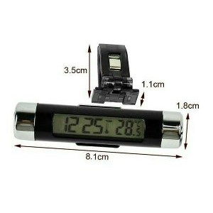 Jam Mobil Jam Led Mobil Aksesoris Mobil Jam Temperatur Murah