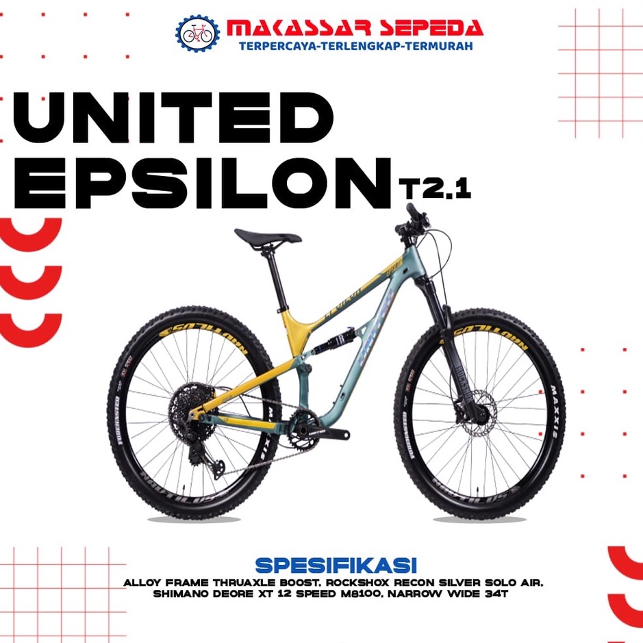 SEPEDA MTB UNITED EPSILON T2.1