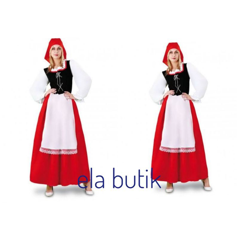 kostum jerman-bavarian-dewasa-oktoberfest-gretel-kostum internasional-halloween