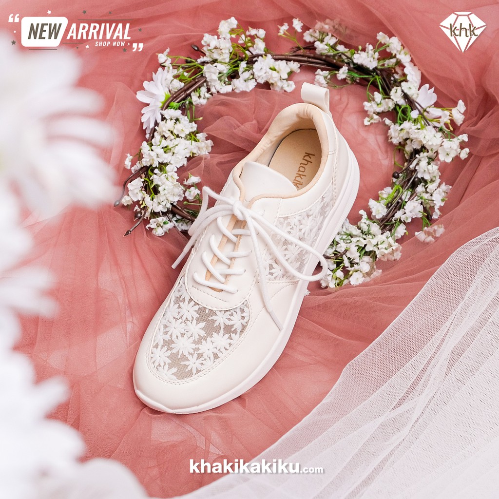 KHK by Khakikakiku Airin White V1 Sneakers