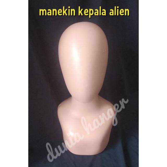 Manekin kepala alien dewasa