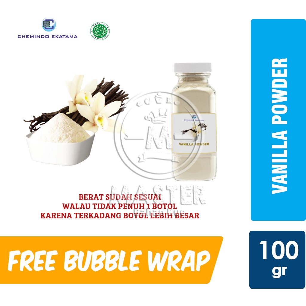 

Vanilla Powder / Bubuk Vanili [Botol 100gr]