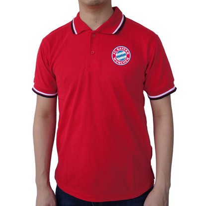 KAOS POLO BOLA - KAOS KERAH BOLA BAYERN MUNCHEN 3 - kaos trendy - kaos bola murah - kaos bola luar