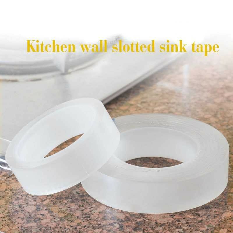 Taffware Lakban Waterproof Dapur Kitchen Sink Seal Tape 3 Meter