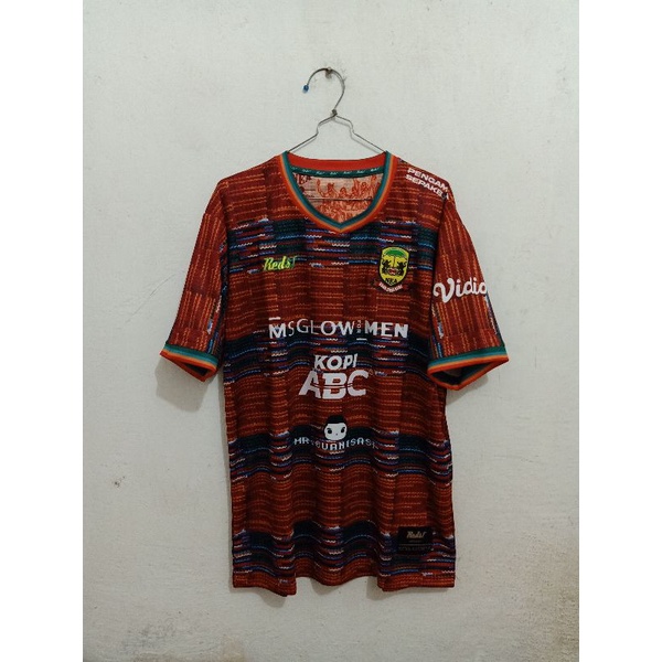 Jersey Naga Emas Asri Home Liga 3 Jawa Timur 2021 Original Redswearmerch