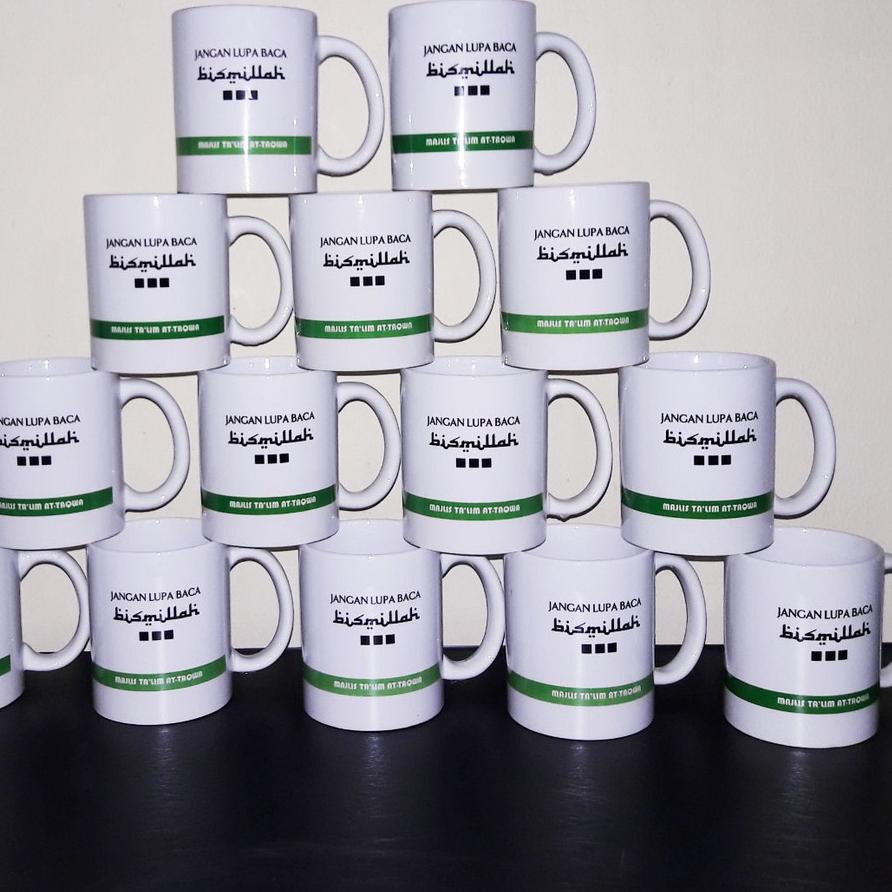 mug souvenir gambar custom 향