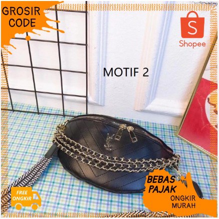 WAISTBAG WANITA E5204/L1223 TAS IMPORT TAS FASHION TAS JAKARTA TERMURAH TAS GROSIRCODE