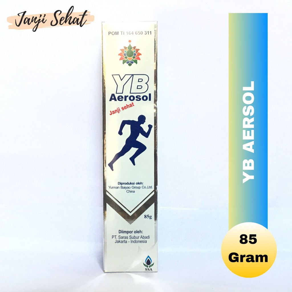 YB AEROSOL 85gr (besar) Spray/ Yunnan Baiyao Aerosol