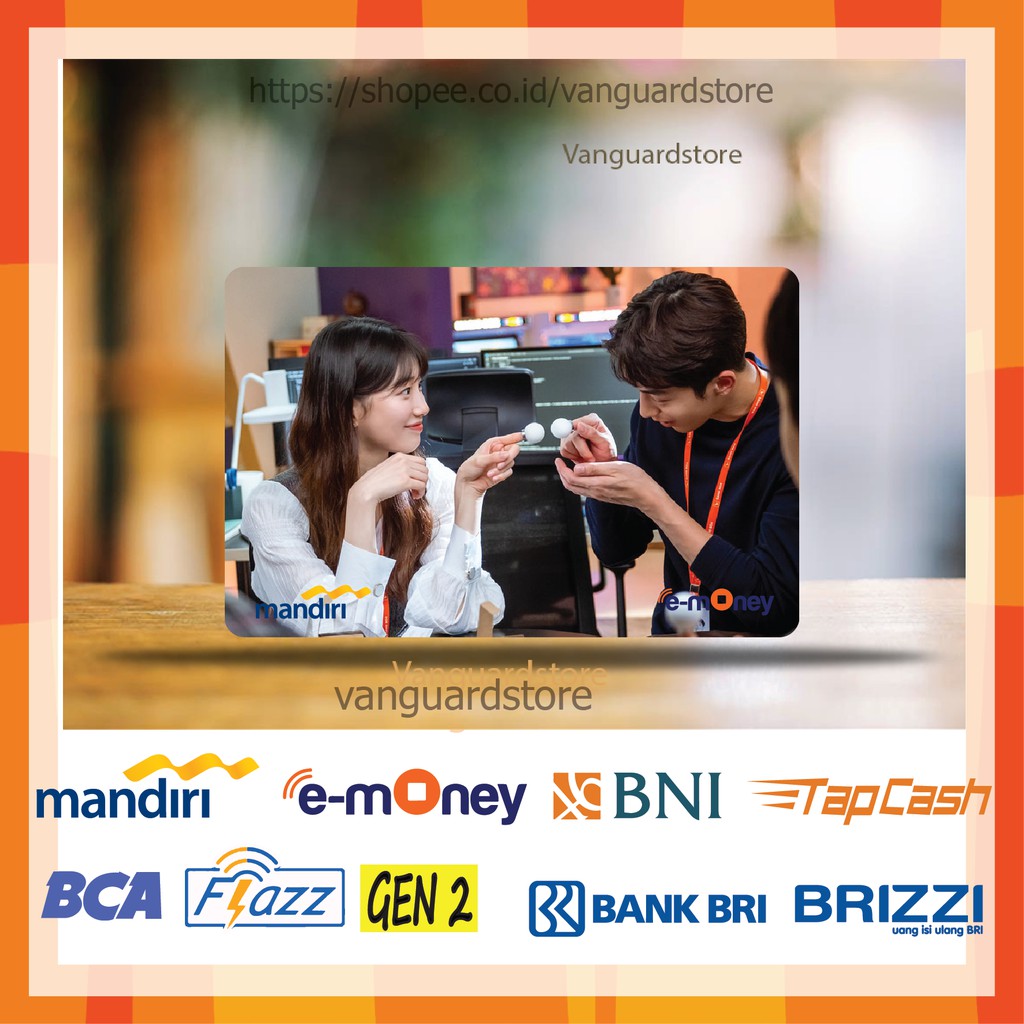 KARTU E MONEY E TOLL DRAKOR START UP KPOP 2 EMONEY MANDIRI FLAZZ BCA BNI TAPCASH BRIZZI BRI-1 SIS