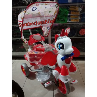 HOT SEPEDA  FAMILY  RODA TIGA LITTLE PONY Shopee  Indonesia