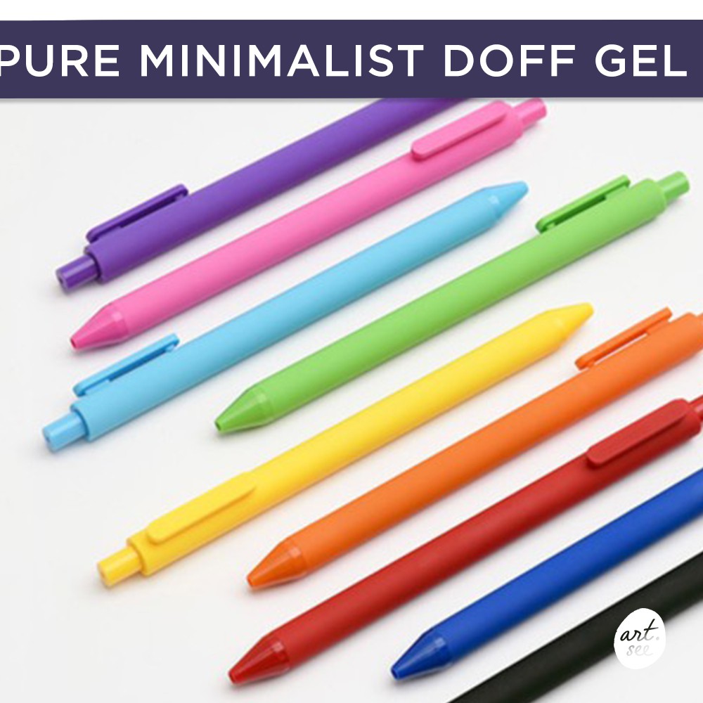 

Candy Pure Minimalist Doff Gel Ink Pen