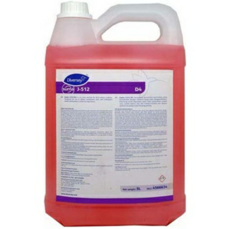 Jual Diversey Desinfeksi Suma J512 Kemasan 5 Ltr