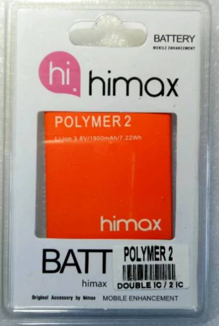 Baterai Battery Batre Original Himax Polymer 2