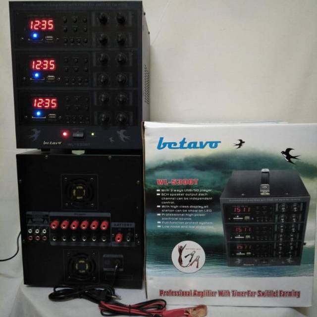 Ampli walet betavo wl 5300 3player 3timer