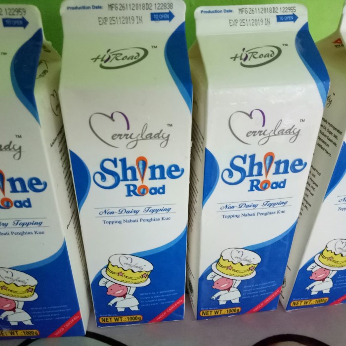 

Jual Shine Road Non Dairy Topping